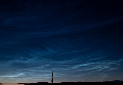 Noctilucent cloud from Bratislava