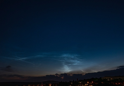 Noctilucent cloud from Bratislava